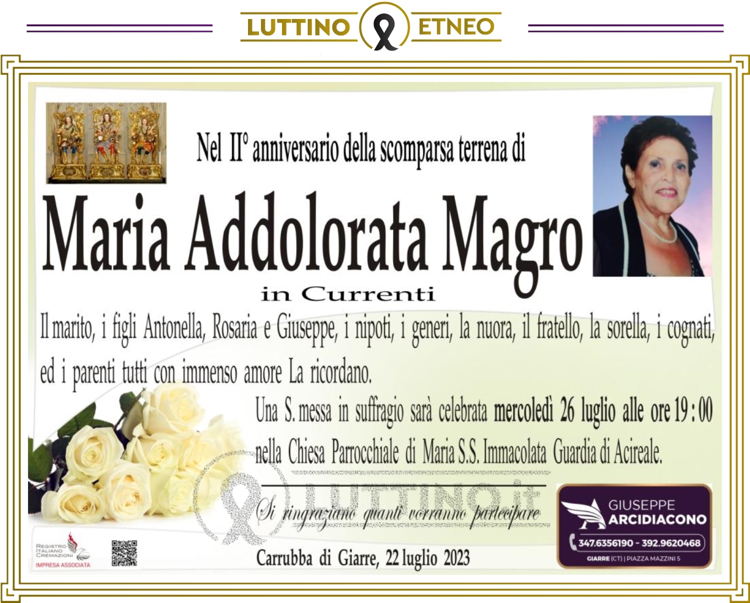Maria Addolorata  Magro